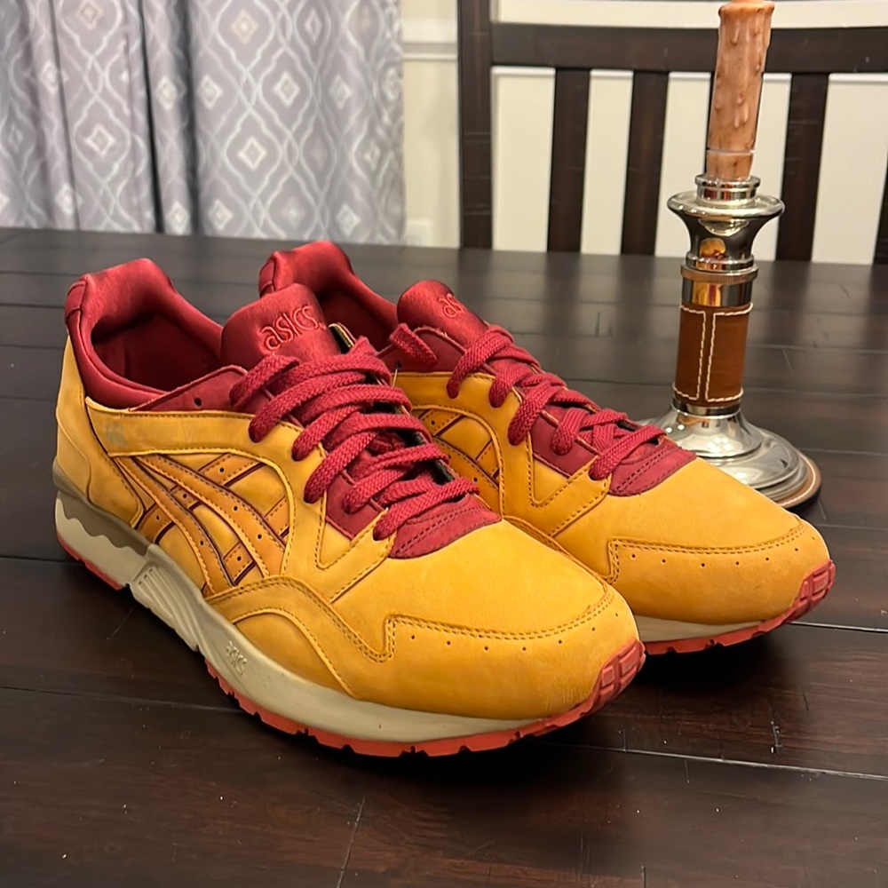 ASICS Gel Lyte V Alpine Blast pack Shoes Sneakers tan H5F0L 7171 nubuck Mens 13